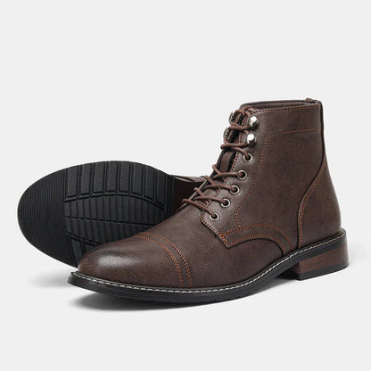 Herenboots Leren Klassiek met Antislipzool