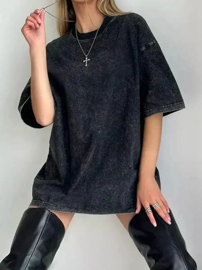 Dames T-Shirt Oversized Casual voor Dagelijks Dragen - StudioMarella