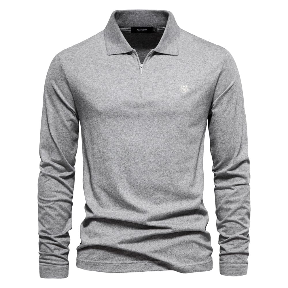 Mannen Poloshirt Slim Fit Klassieke Stijl