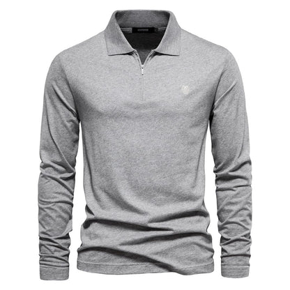 Mannen Poloshirt Slim Fit Klassieke Stijl