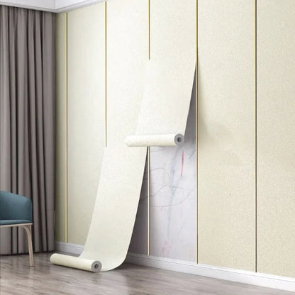 Zelfklevend Behang Linnen 3D 50cm Diatoom Wandpaneel Woonkamer Slaapkamer Muurdecoratie Zelfklevend Schuim Wandbekleding Rol