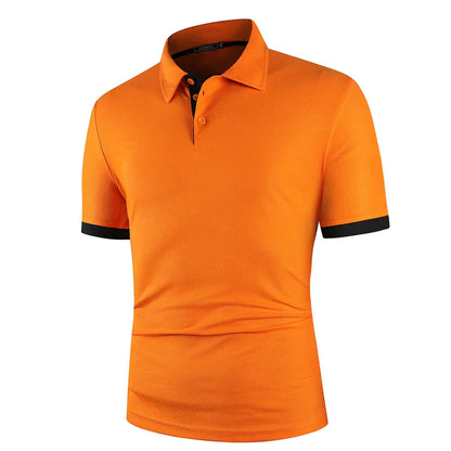 Heren Polo Shirt Slim Fit Klassiek Design