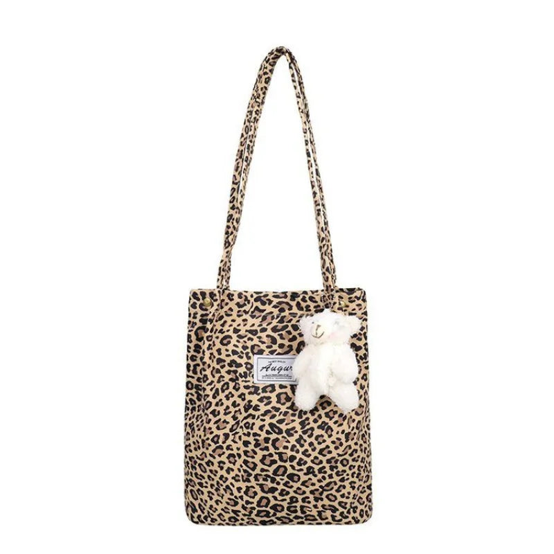 Leopard Schoudertas Chic VivaModa Design