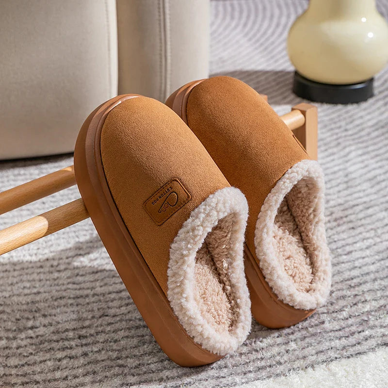 Sandalen voor Binnen met Antislip Zool van Katoen voor Dames
