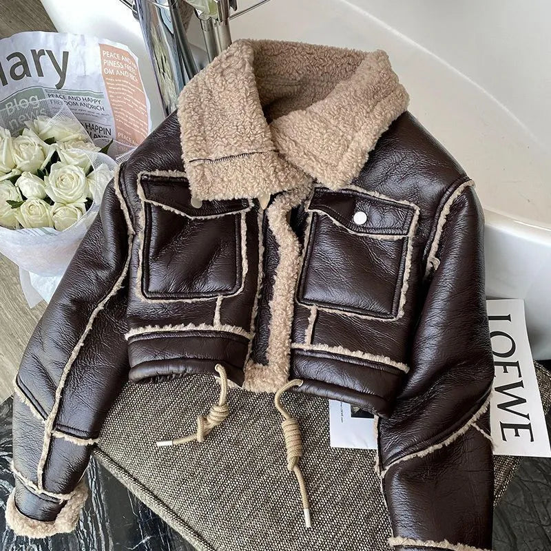 Leren Jas Winter Warm en Stijlvol → Leren Winterjas Warm en Stijlvol - StudioMarella