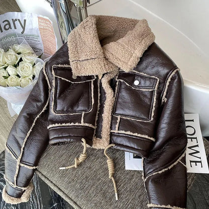 Leren Jas Winter Warm en Stijlvol → Leren Winterjas Warm en Stijlvol - StudioMarella
