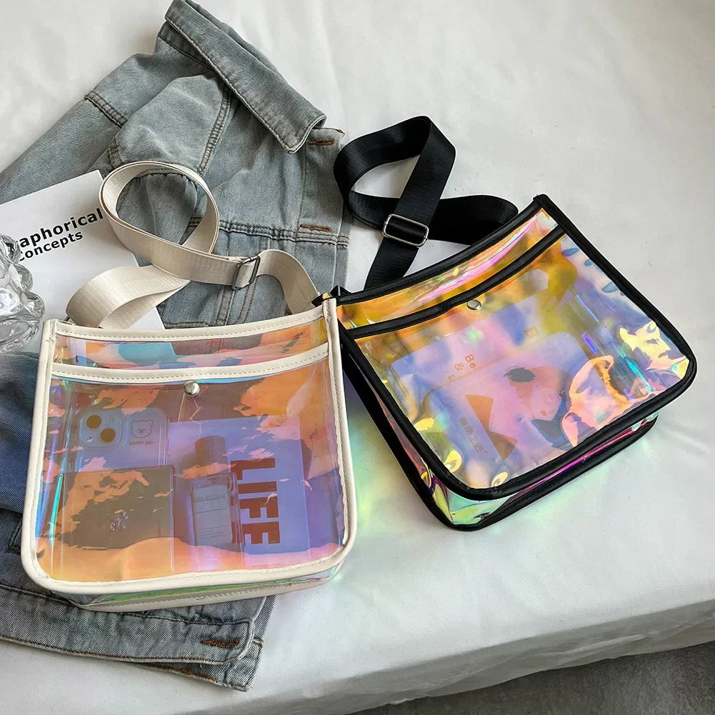 Kleurveranderende Laser Clutch Tasje