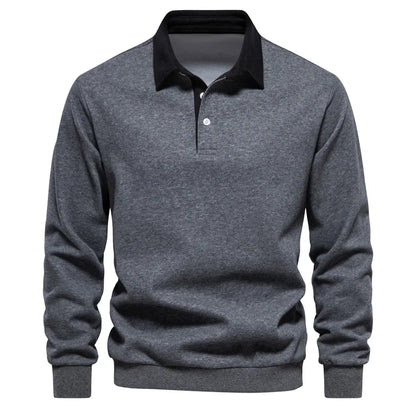 Polo Shirt Mannen Klassiek Wit