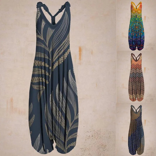 Luchtige Jumpsuit Boho Stijl Zomerjurk - StudioMarella