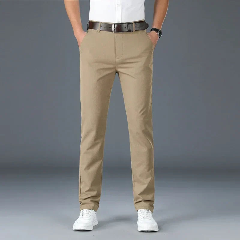 Chino Broek Heren Slim Fit Maatwerk Stof