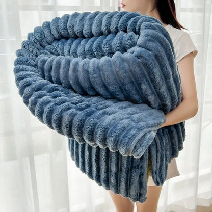 Sansoti Flanellen Dekbedovertrek 240x220 cm | Zacht Fleece & Dubbelzijdig | Luxe Hotelcomfort