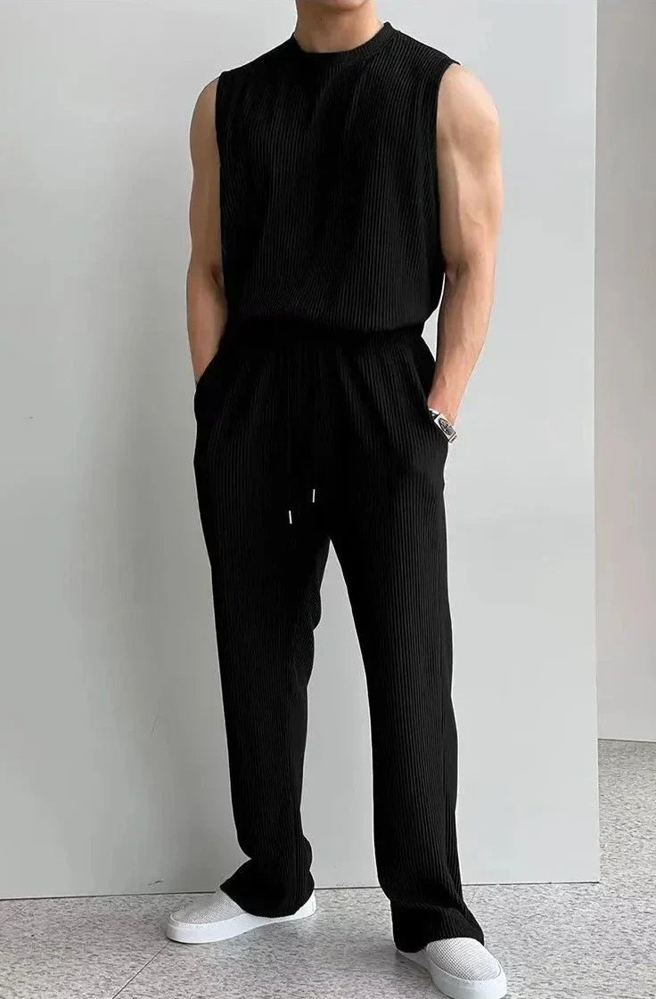 Zomerset Dames Mouwloze Top en Losse Broek - StudioMarella
