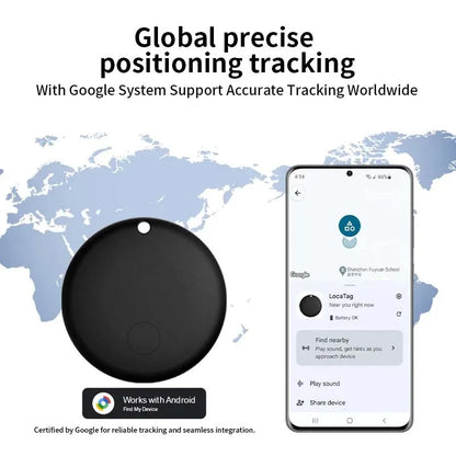 Huisdier Tracker Halsband Polyester Kunststof Zwart Reflecterend Kat Hond Android Zonder GPS Compact Lichtgewicht