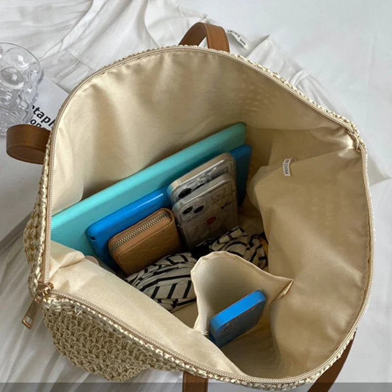 Woven Tas Zomer Stijl Lichtgewicht