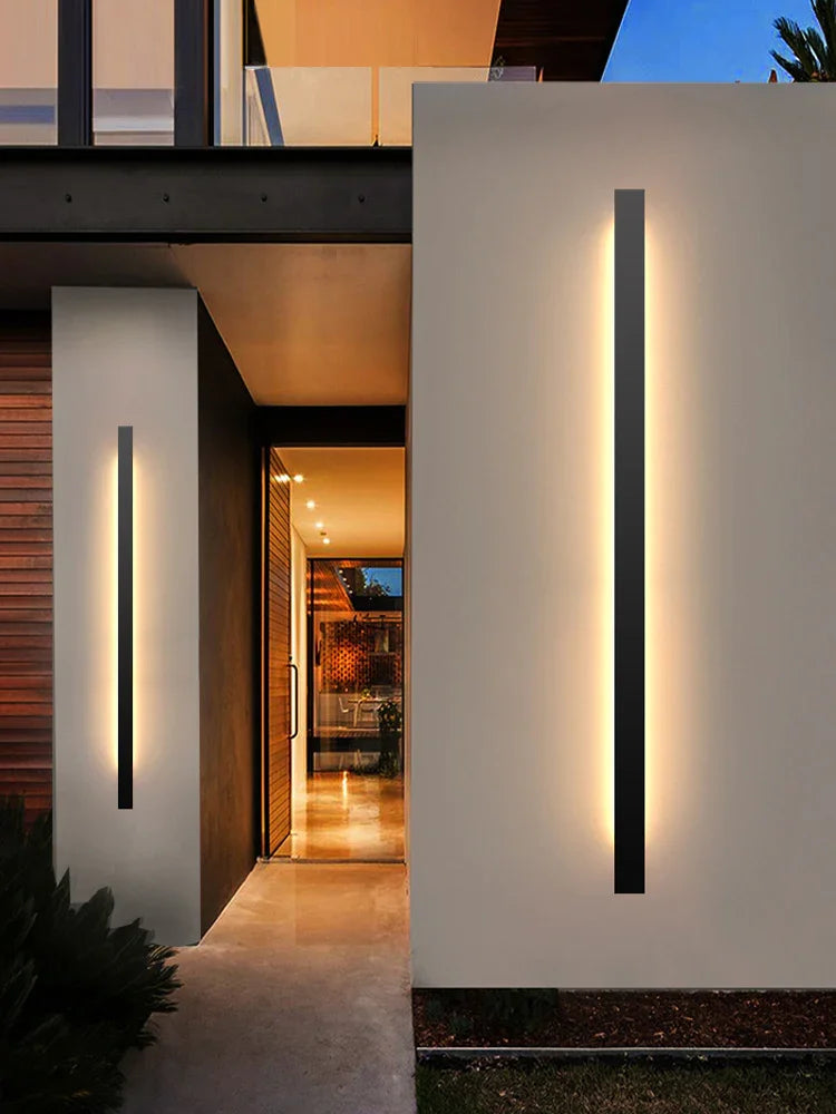 LED Wandlamp Buiten Binnen IP65 Waterdicht 30cm tot 120cm Minimalistisch Modern
