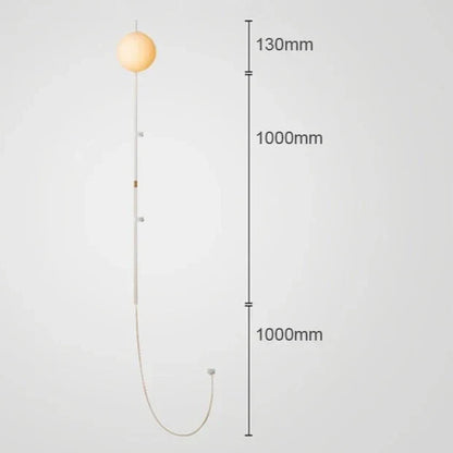 Scandinavische Wandlamp Wandsconce met Plug-in Aansluiting