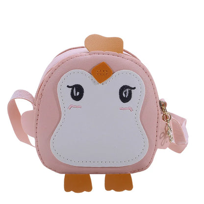 Meisjes Schoudertas Pinguin Design Leer