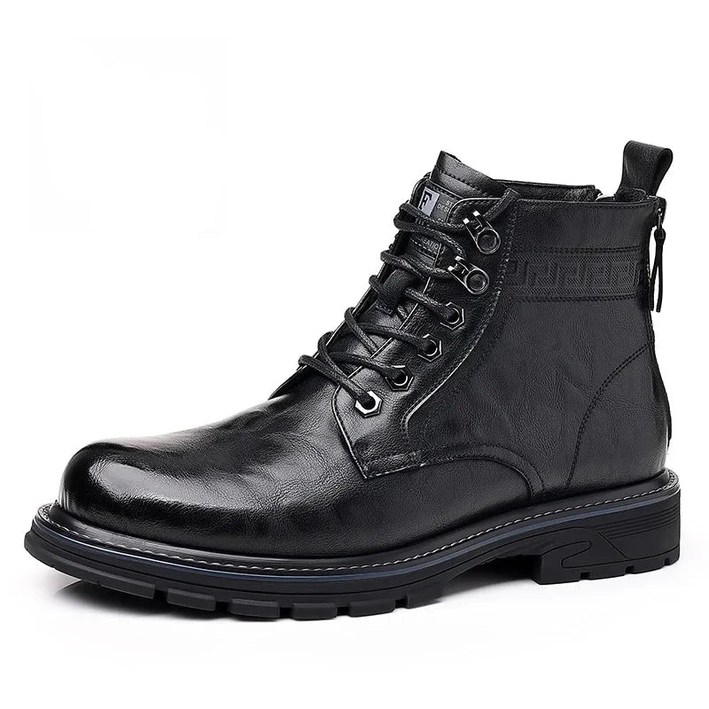 Herenboots Waterdicht Robuust met Vetersluiting Outdoor - StudioMarella