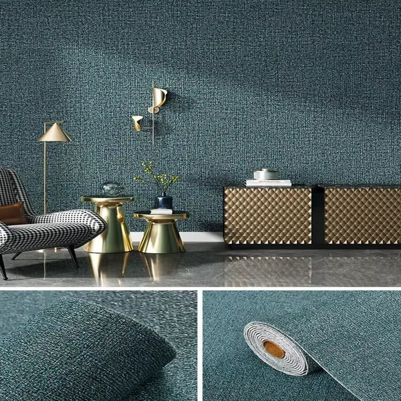 Zelfklevend Behang Linnen 3D 50cm Diatoom Wandpaneel Woonkamer Slaapkamer Muurdecoratie Zelfklevend Schuim Wandbekleding Rol