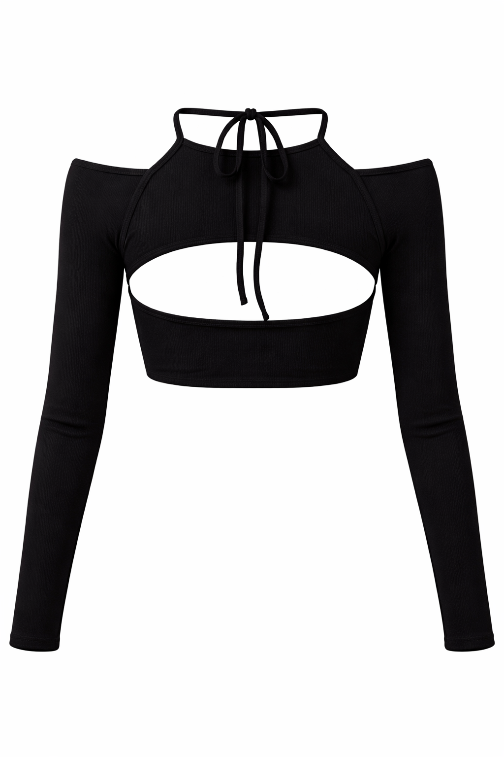 Scarlett | Open-Back Crop Top Dames met Lange Mouwen 4