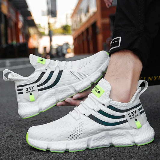Heren Hardloopschoenen Airborne Run Sport → Heren Hardloopschoenen Licht en Snug Fit - StudioMarella