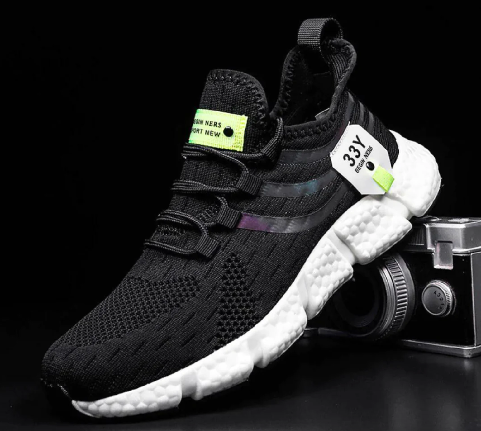 Loopcomfortabele Mannen Sportschoenen met Goede Stabiliteit - StudioMarella