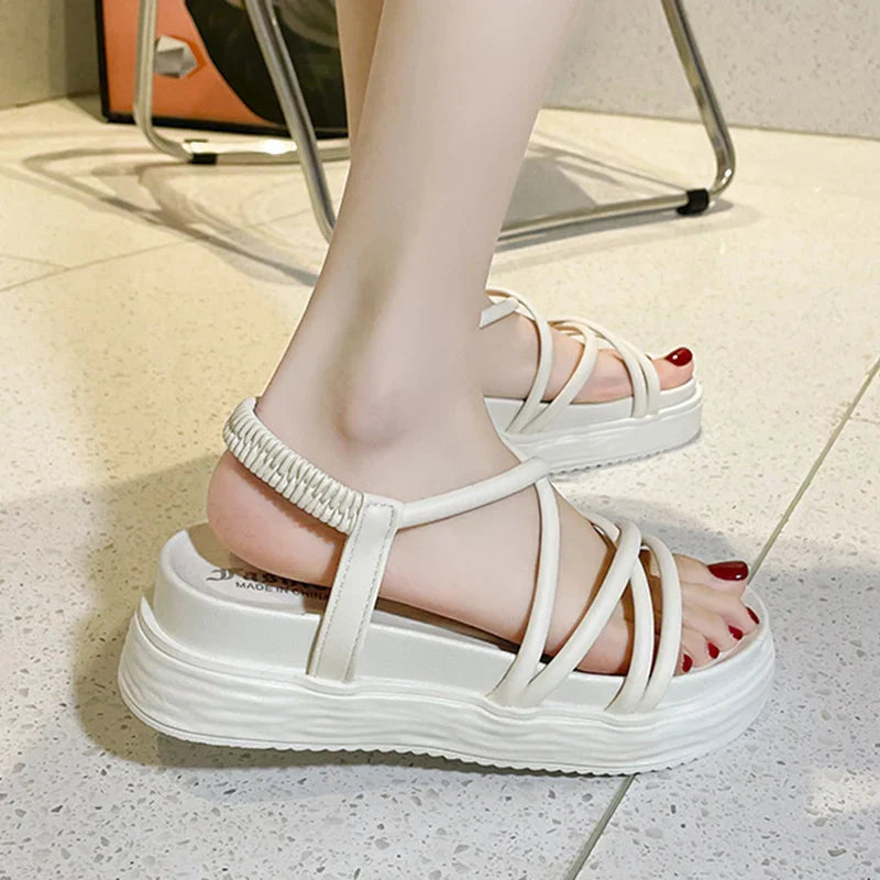 Gladiator Sandalen Zomer Stijl Elegant