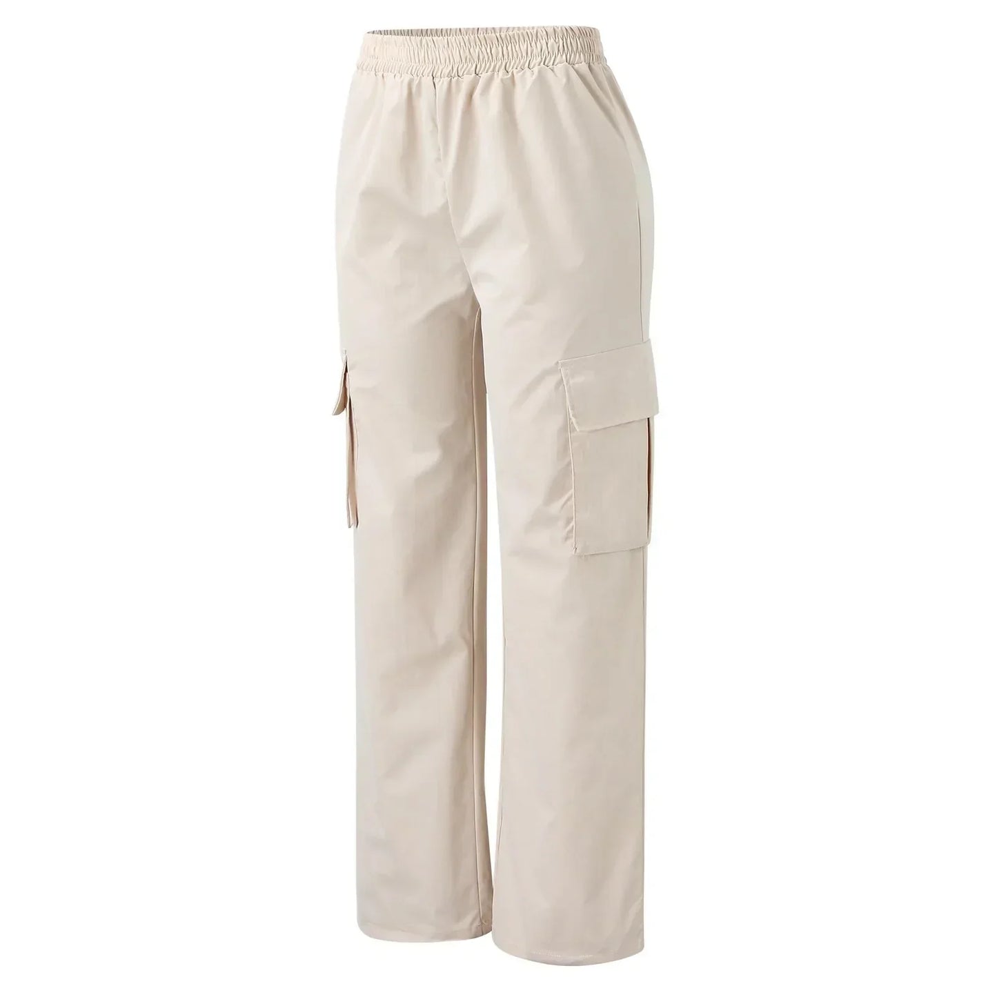 Dames Cargo Broek Oversized Legergroen