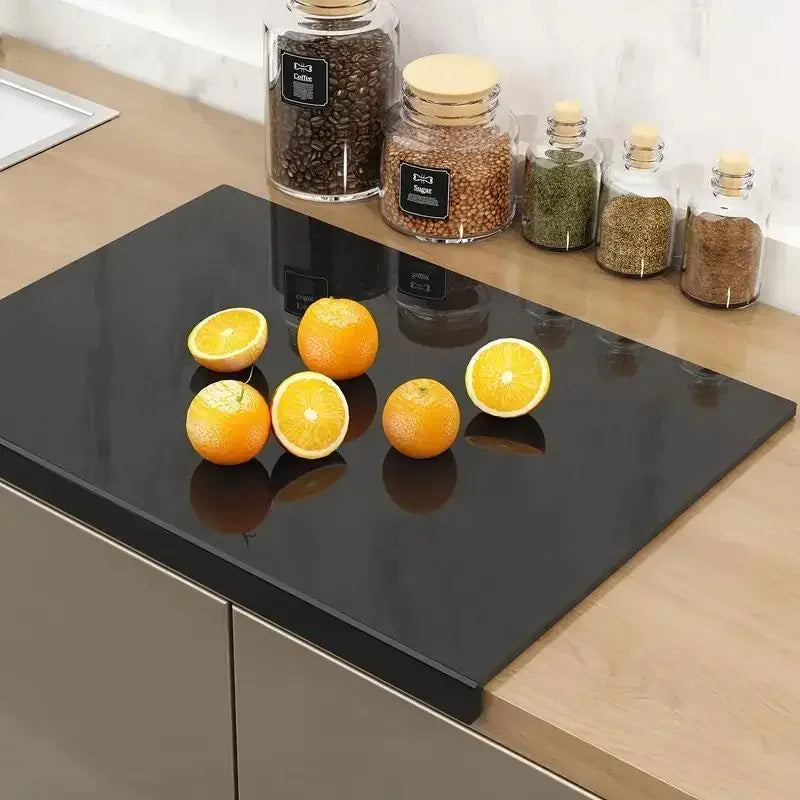 Acryl Snijplank 45×35 cm met Antislip en Handige Lip voor Keuken