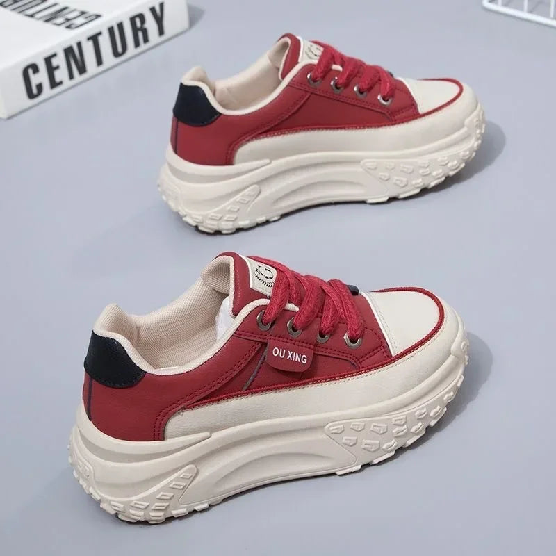 Retro Dames Sneakers Luxe Sportschoenen