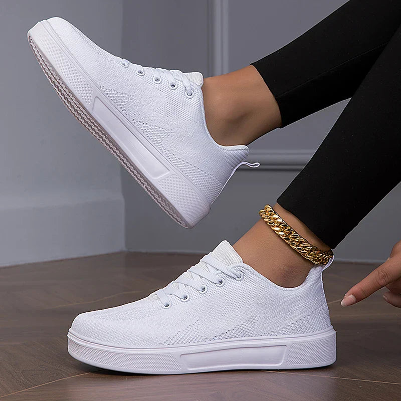 Zwarte Sneakers voor Dames en Heren Leer