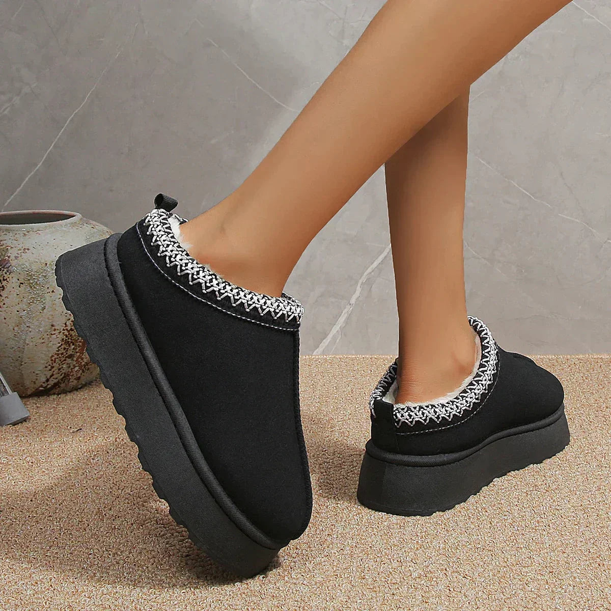Vrouwen Winterschoenen Warm Waterdicht en Comfortabel - StudioMarella