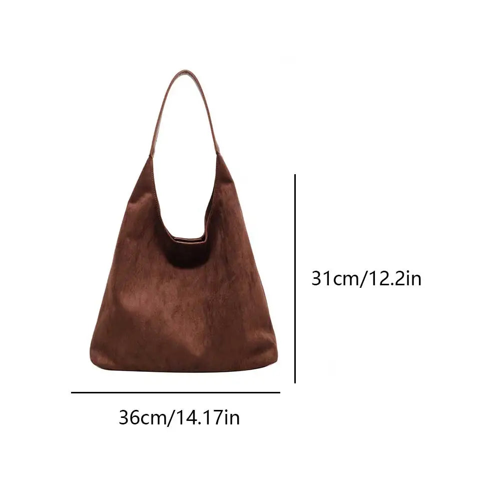 Luxe Suède Schoudertas Gigi Tote