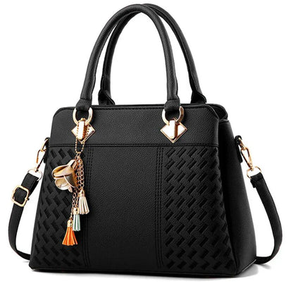 Stijlvolle Crossbody Handtas Leer Small Design