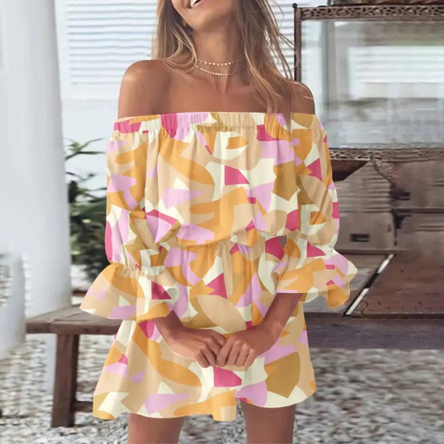 Zomerjurk Boho Stijl Luxe Jurk voor Vrouw