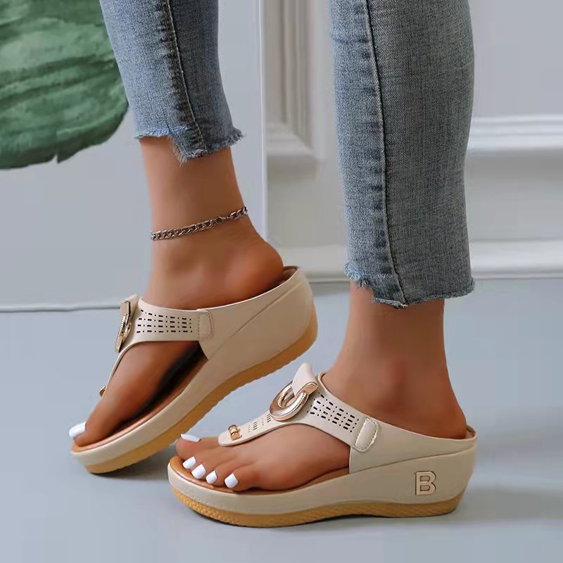 Orthopedische Sandalen met Open TeenComfortabele Hakken