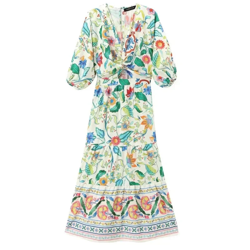Lange Jurk Zomerjurk Urban Stijl