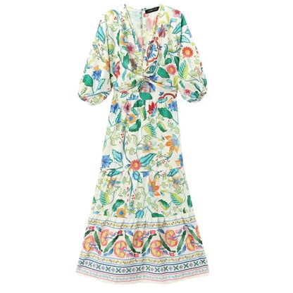 Lange Jurk Zomerjurk Urban Stijl