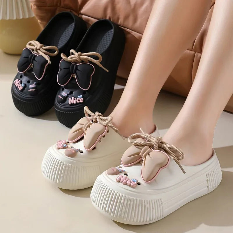 Slippers Strik Zomer Sandalen Comfortabele Dames