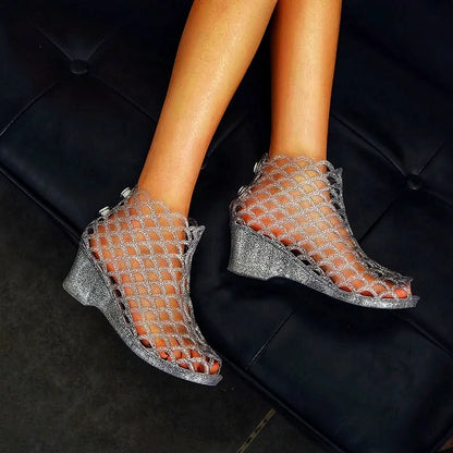 Luxe Wedge Zomersandalen voor Vrouwen - StudioMarella