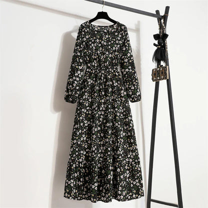 Variant image for Dalia | Vestito Lungo Elegante Floreale per Estate-26