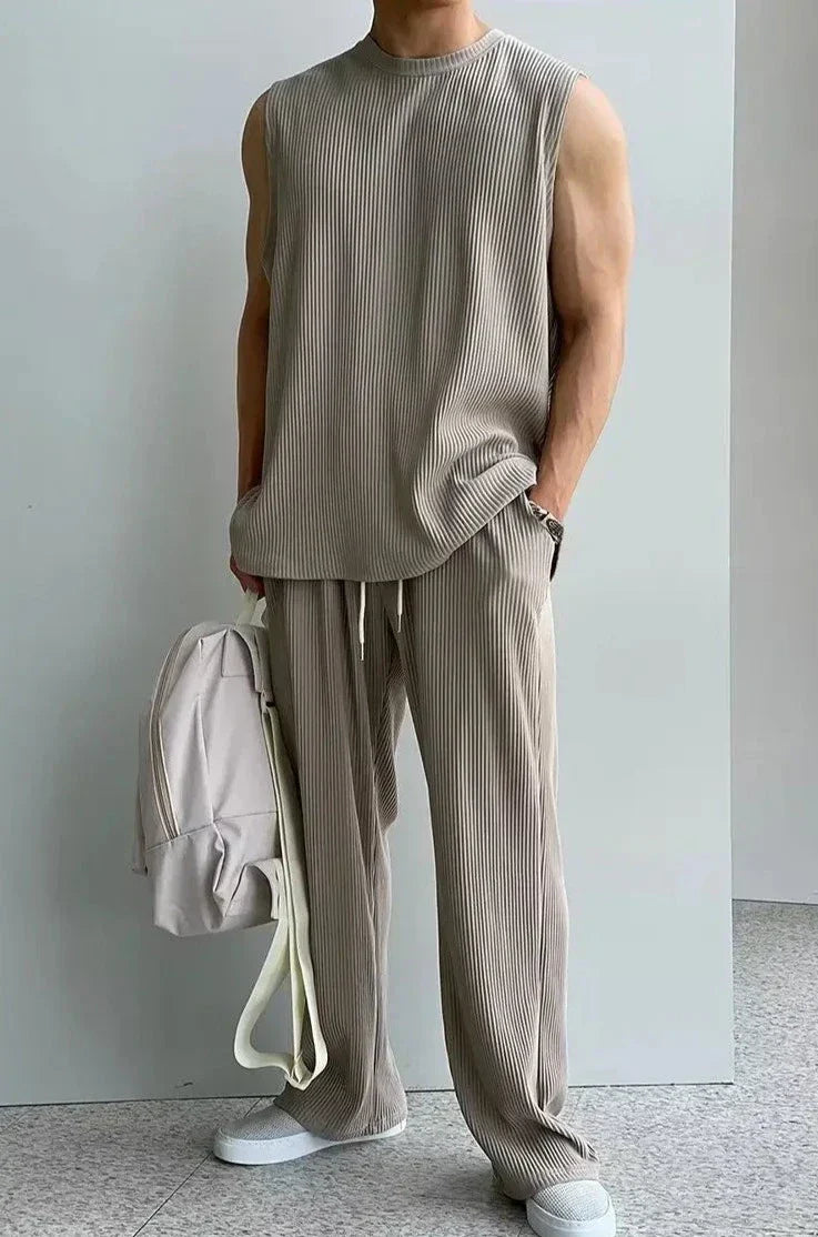 Zomerset Dames Mouwloze Top en Losse Broek