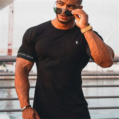 Korte Mouw T-shirt voor Mannen - StudioMarella