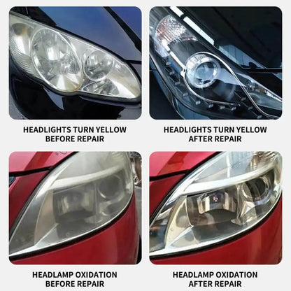 Auto Koplamprestauratiespray voor Heldere en Beschermde Koplampen – 120ml
