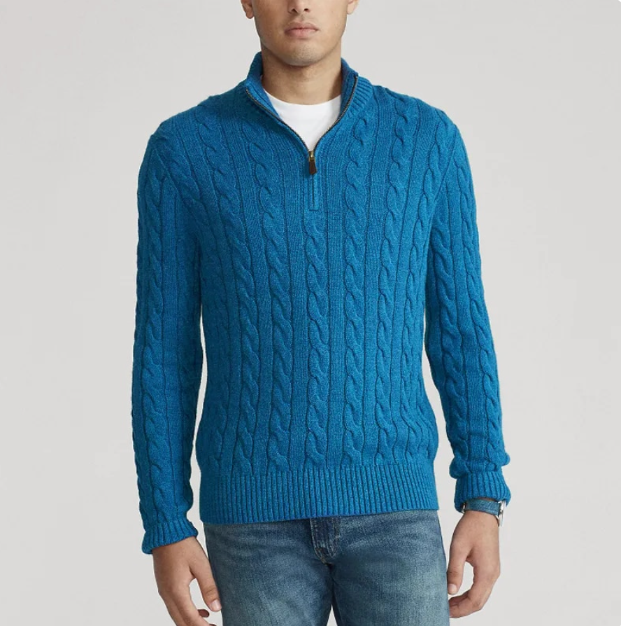 Mannen Truien Merino Wol Warm en Zacht