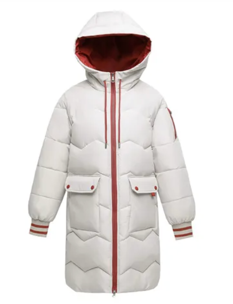 Dames Winterparka Halflang Warm en Waterdicht