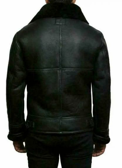 Leren Winterjas Waterdicht Warme Rivi Jas