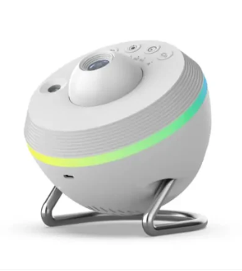Sterrenprojector voor Slaapkamer LED Galaxy Projectorlamp met Timer Zwart/Wit