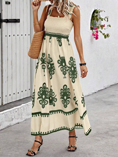 Boho Zomerjurk Lange Middellange Jurk Hoge Kwaliteit Stof - StudioMarella