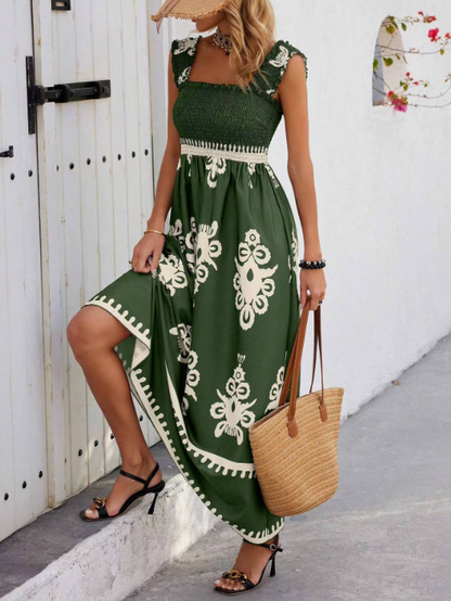 Wendy | Vestito Lungo Estivo Boho – Tessuto di Alta Qualità-2